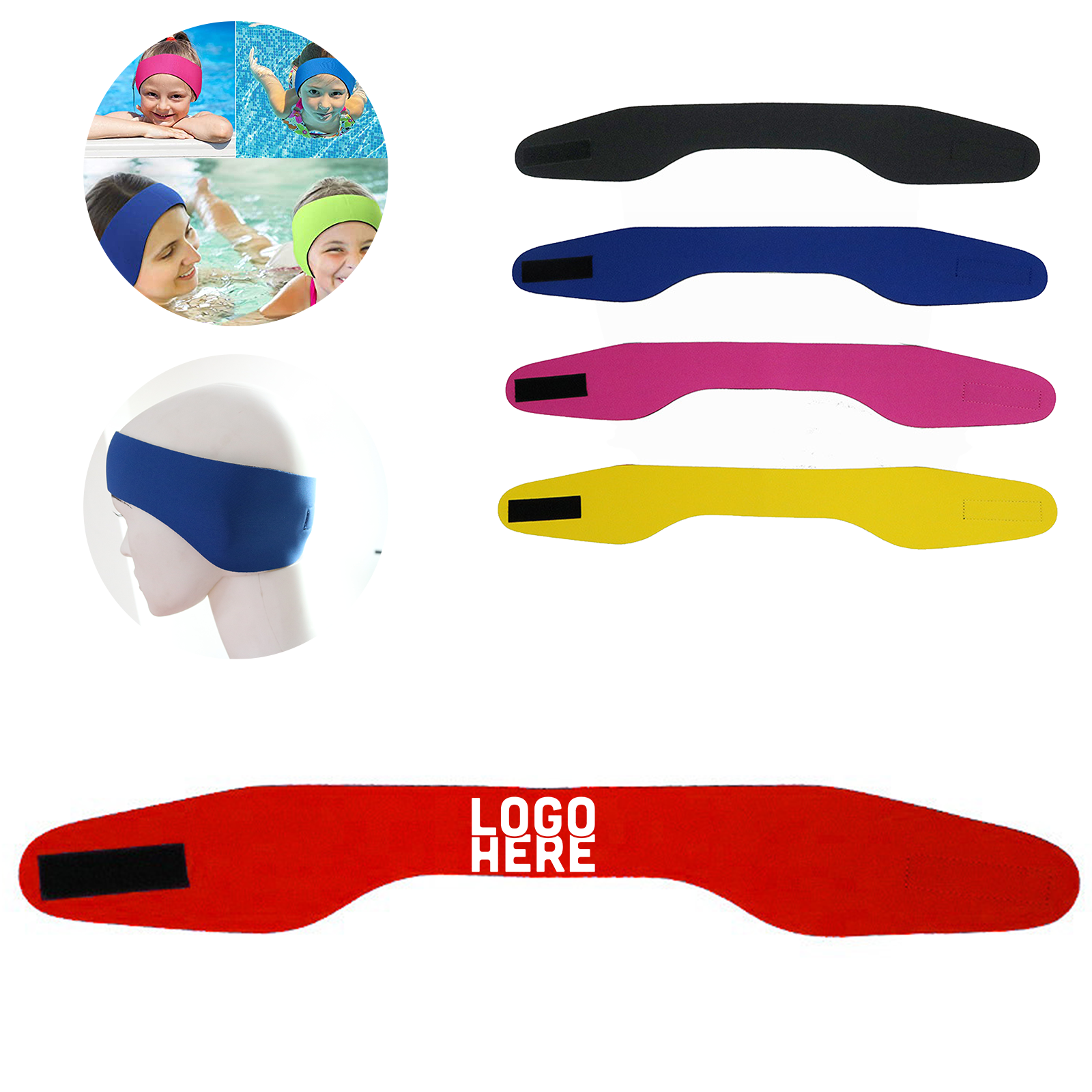 Neoprene Bathing Earmuffs