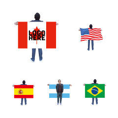 Wearable Cloak Flag