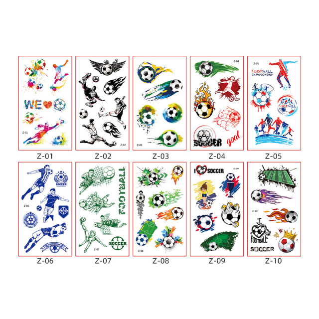 Football Tattoo Stickers