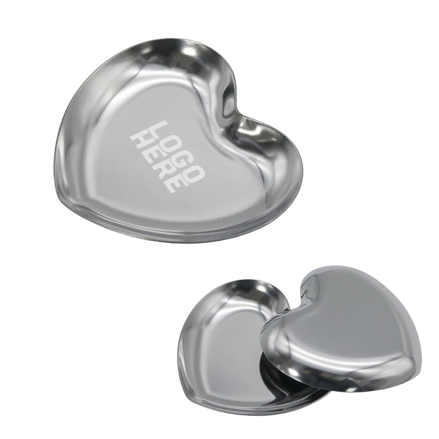 Stainless Steel Heart Shape Storage Tray