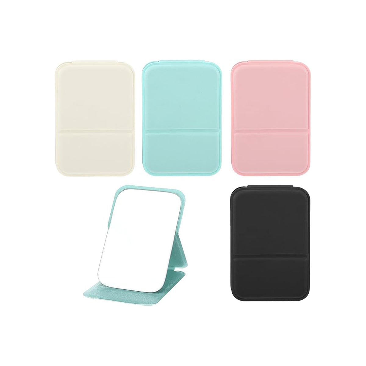 PU Folding Makeup Mirror