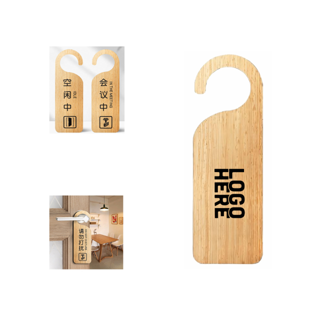 Hotel Doorknob Hanger Sign