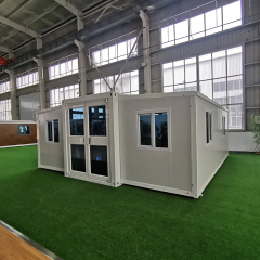 White Exterior Cladding Expandable Container House