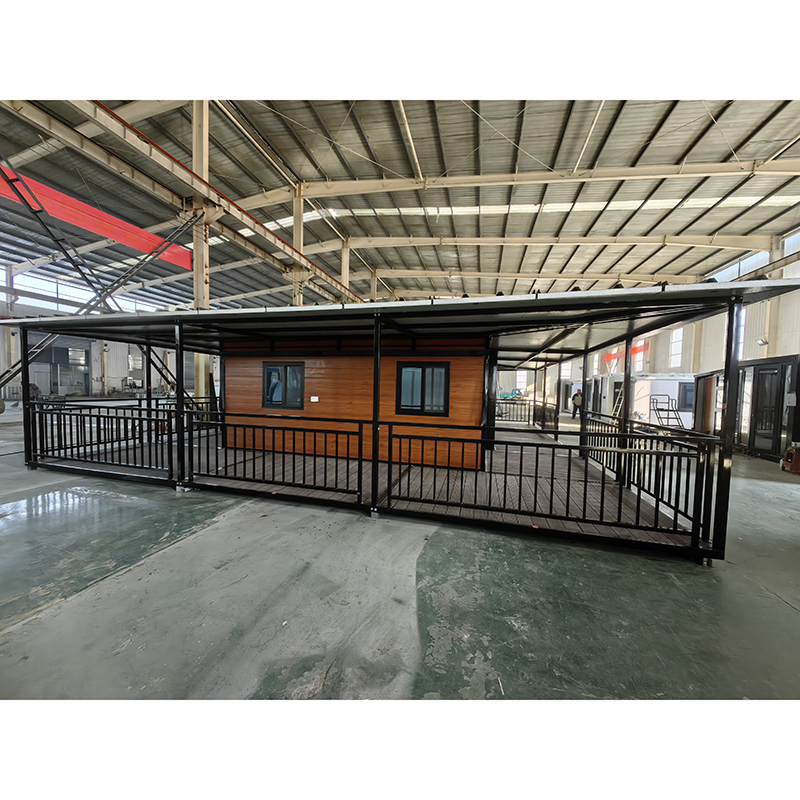 Expandable Container House With Ring Terrace