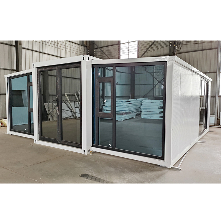 Glass Curtain Wall Prefabricated Folding House