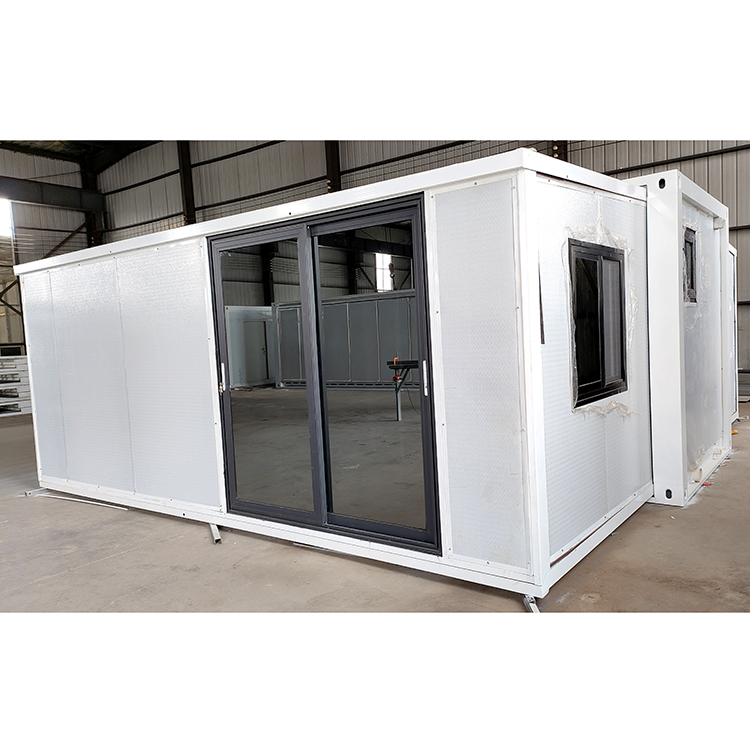 Glass Curtain Wall Prefabricated Folding House