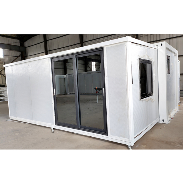 Glass Curtain Wall Prefabricated Folding House