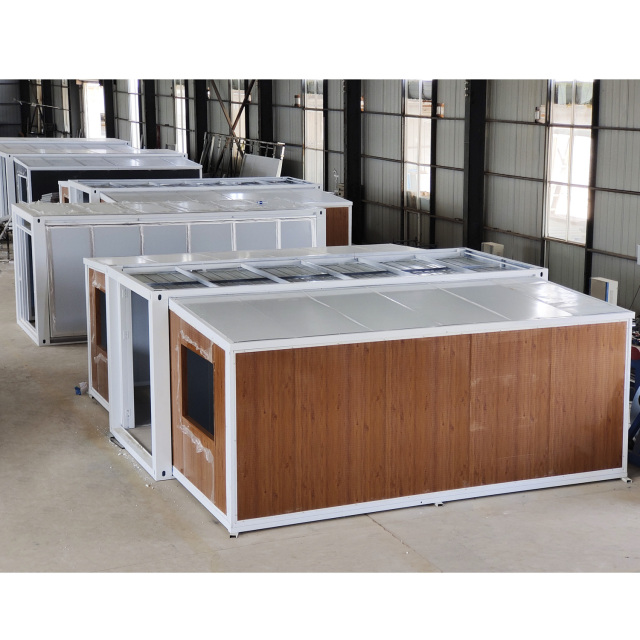 Wood Grain Prefabricated Container House | Modular Homes | YJD