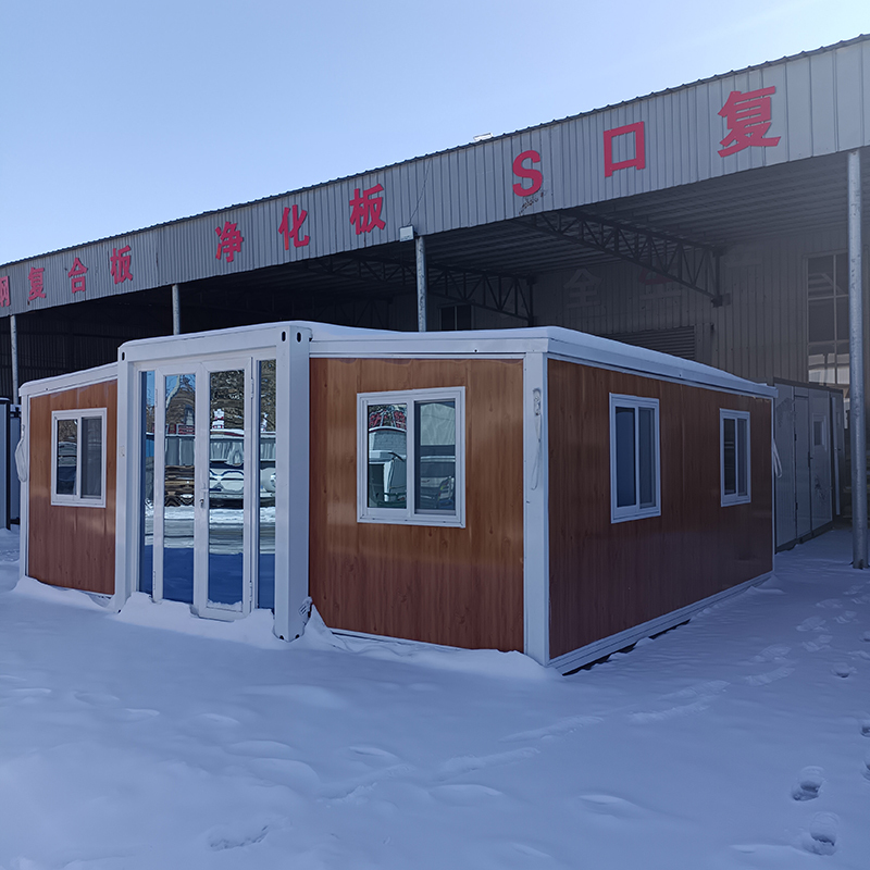 Prefabricated Container House With Triangular Roof