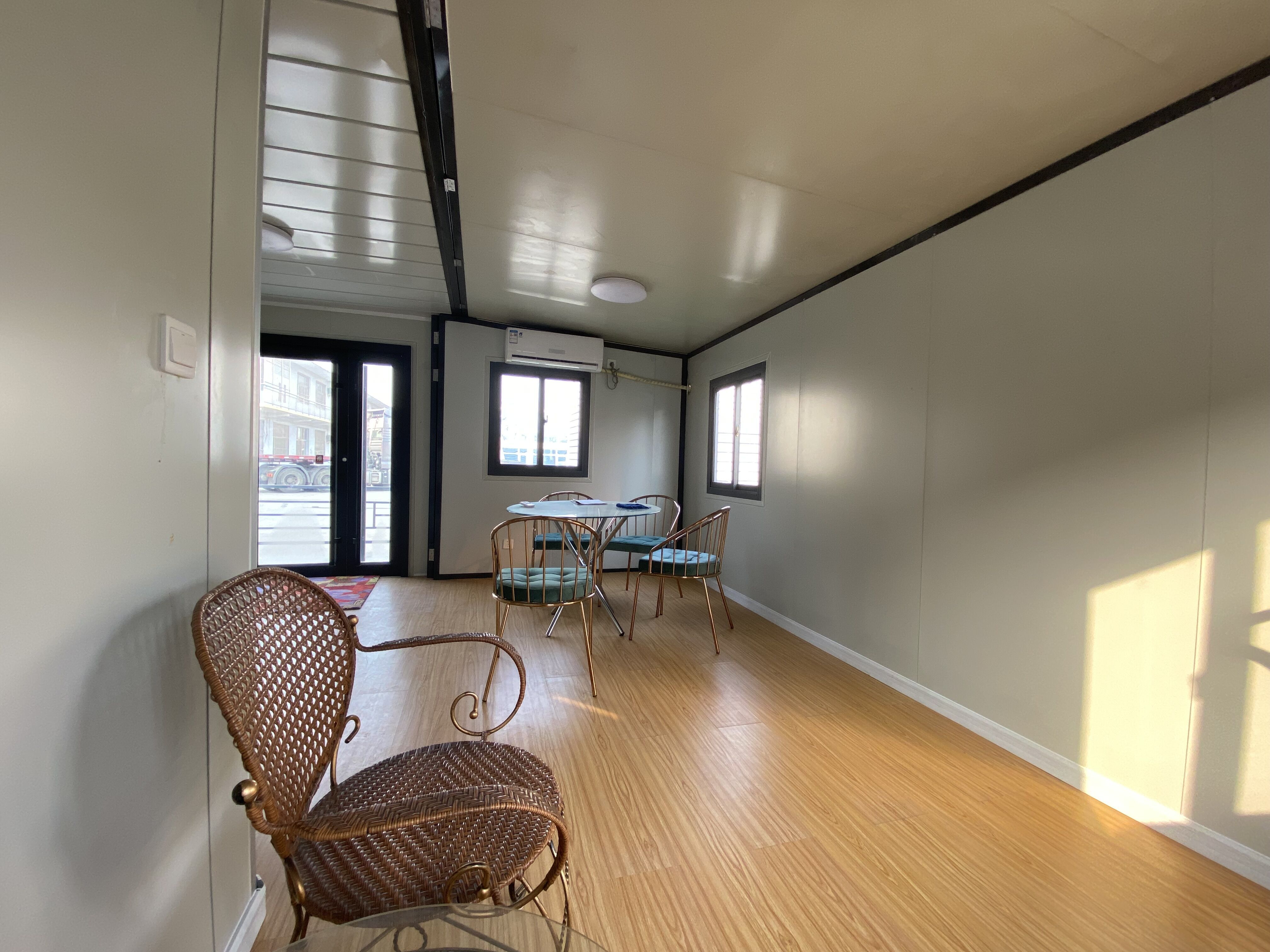 Prefabricated Container House With Triangular Roof