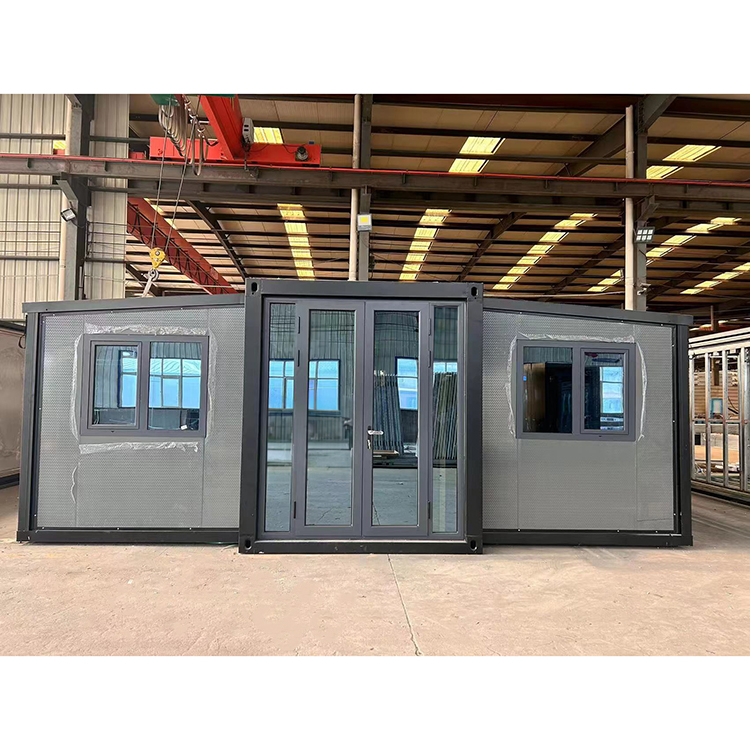 Gray Expandable Container House