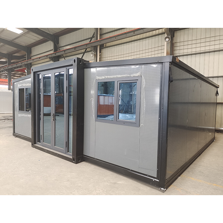 Gray Expandable Container House
