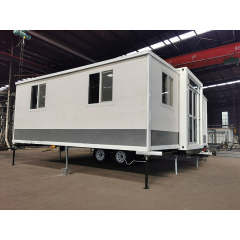 Prefabricated Expandable Container House With Trailer