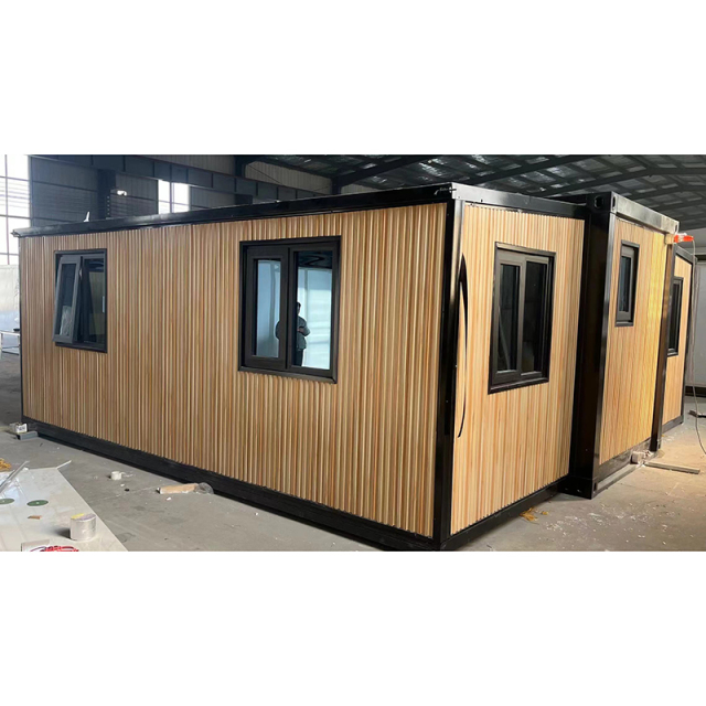 Wood Grain Prefabricated Container House | Modular Homes | YJD