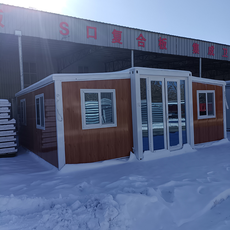 Prefabricated Container House With Triangular Roof