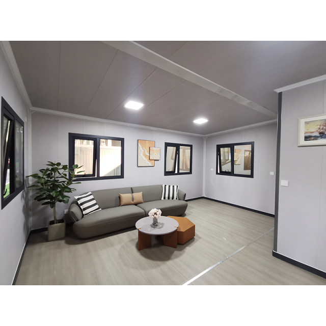 Wood Grain Prefabricated Container House | Modular Homes | YJD