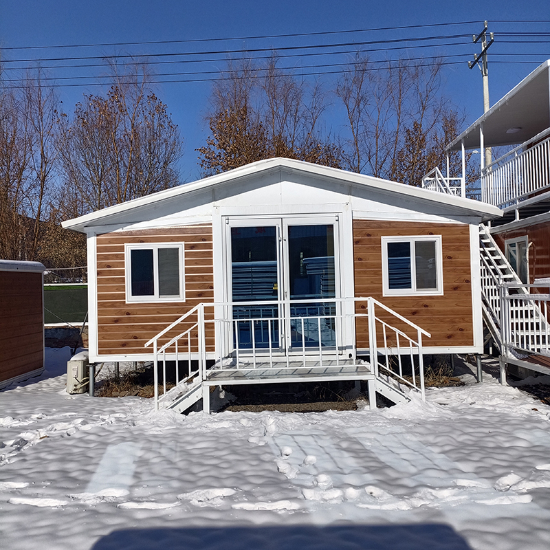 Prefabricated Container House With Triangular Roof
