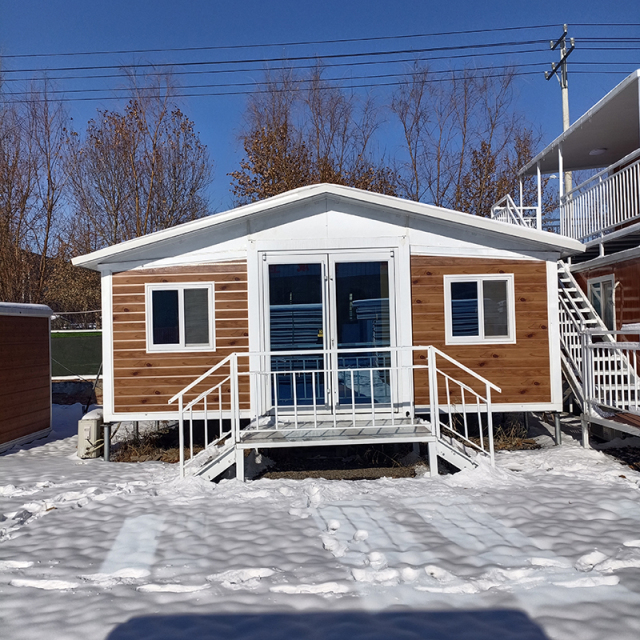 Prefabricated Container House With Triangular Roof