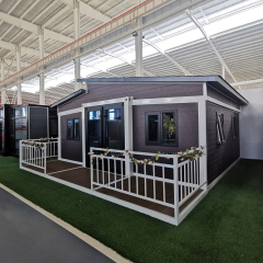 Double Slope Roof Container House
