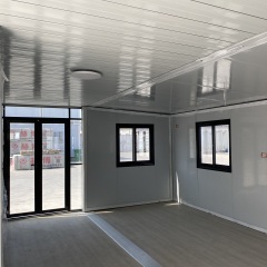 40Ft Grey Siding Expandable Container House