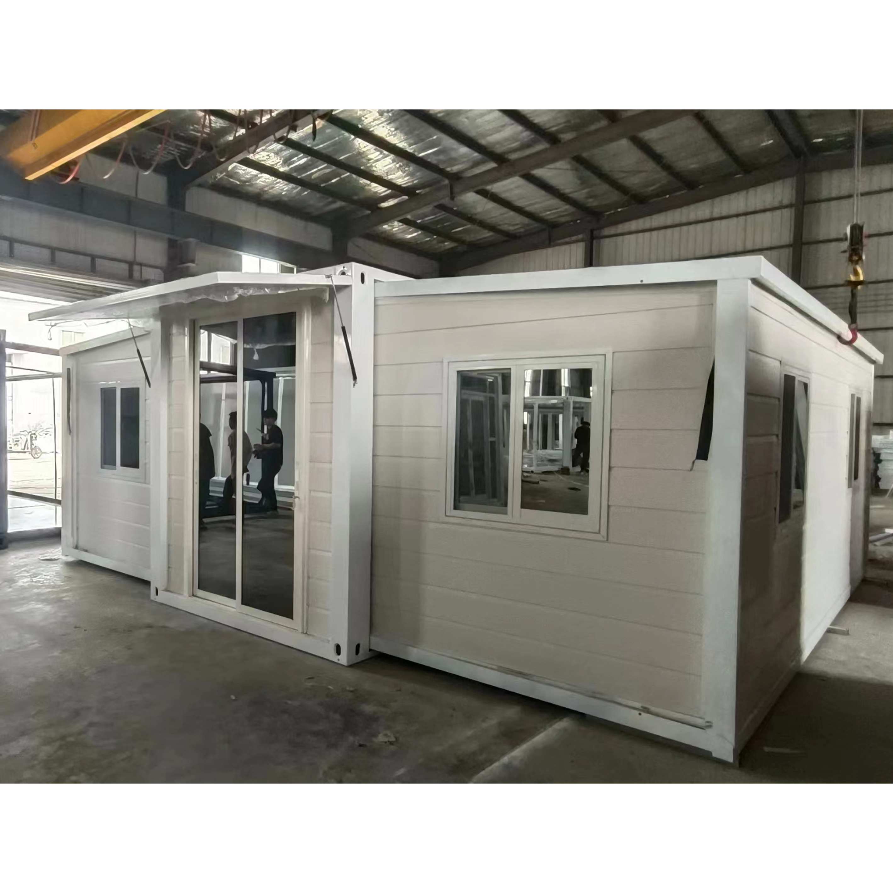 Prefabricate Modular House With Entrance Door Canopy