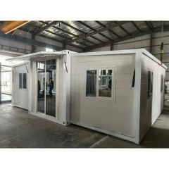 Prefabricate Modular House With Entrance Door Canopy