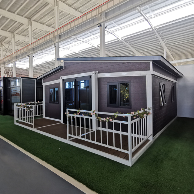 Double Slope Roof Container House