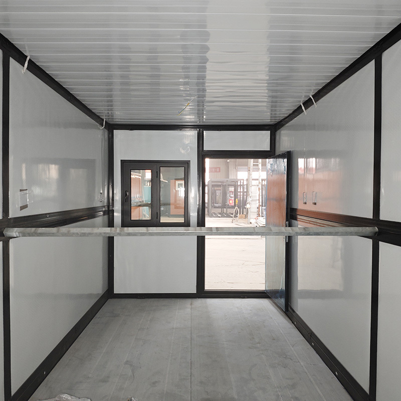 Wood Grain Folding Container House