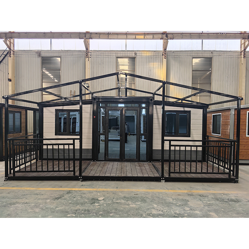 Expandable Container House With Porch And Roof