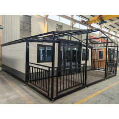 Expandable Container House With Porch And Roof