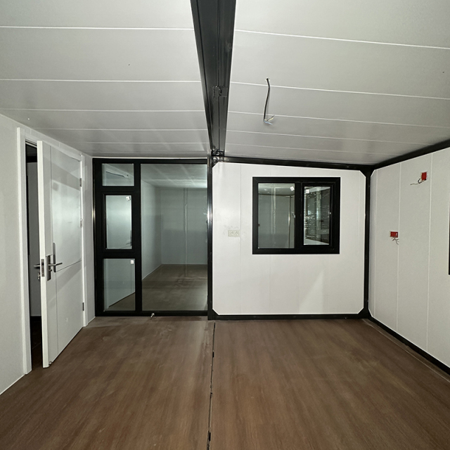 40Ft Custom Wood Grain Wallboard Container House