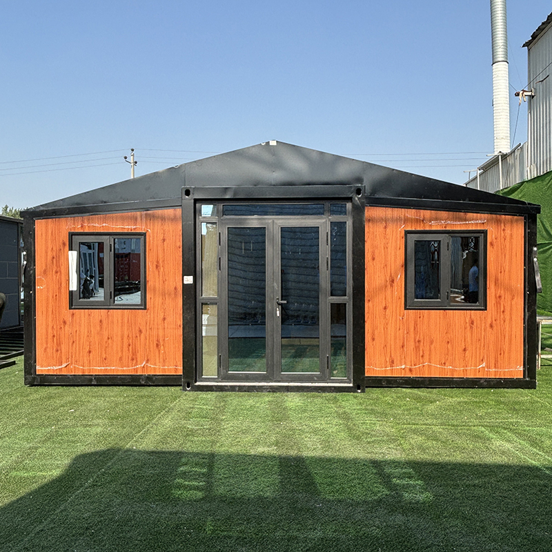 Expandable Container House With Triangular Roof