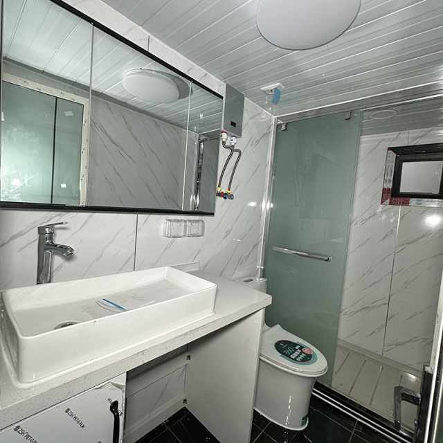 8 Bedroom 40Ft Expandable Container House Can Be Used As Employee Dormitory