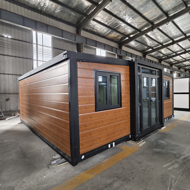 Expandable Container Homes With Custom Windows And Doors