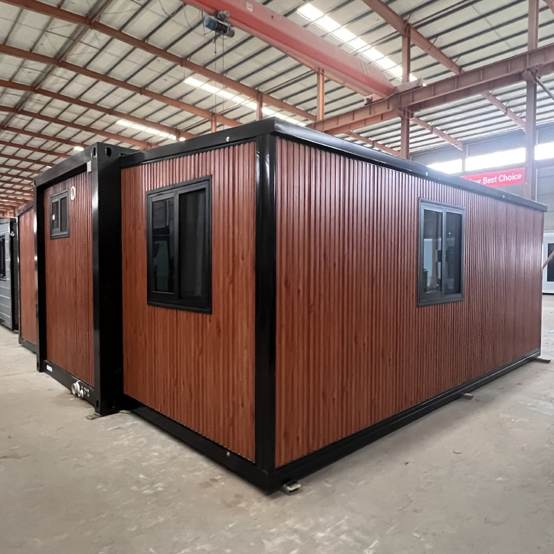 Front Glass Expandable House