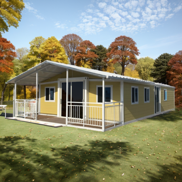 Porch + Shelter Expandable House