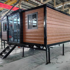 Expandable House With Trailer