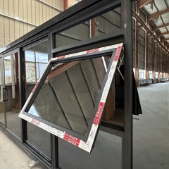 Container House with One Side Glass