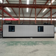 30ft Tiny House Foldable Modular House With Porch + Shelter