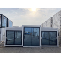 20ft New Design Glass Expandable House Homes