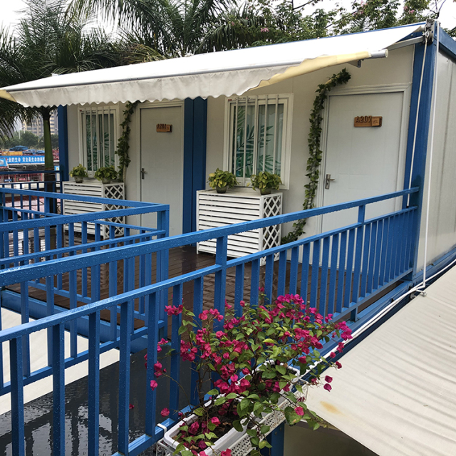 Modular container gym house