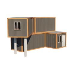 Luxury double stacked container houses