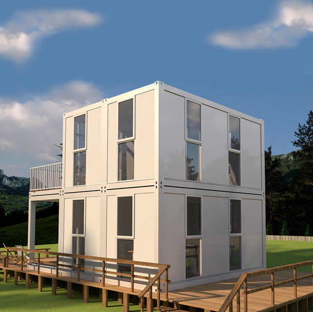 Wooden Container House