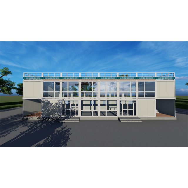 Three layers Flat Pack Container House