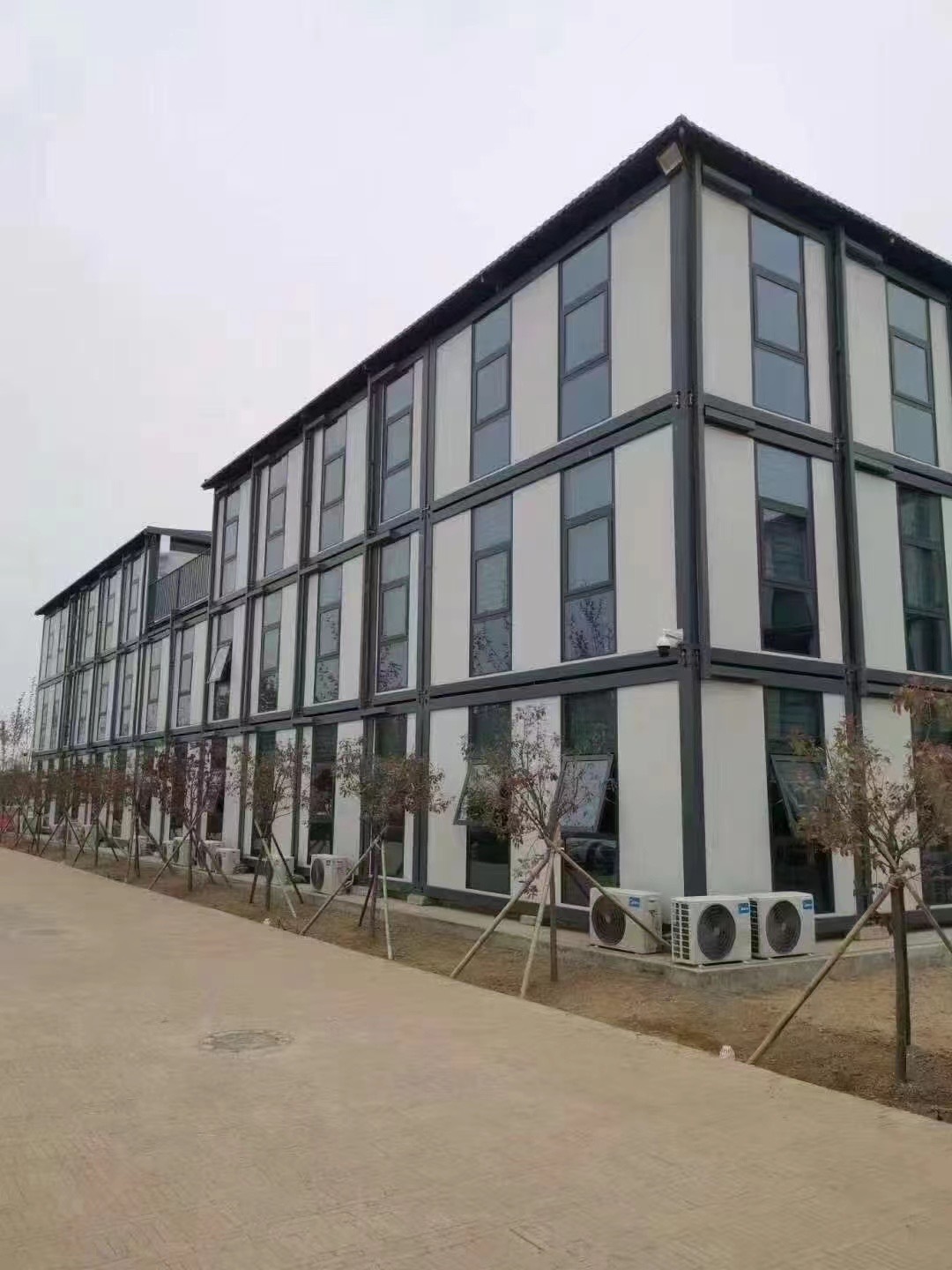 Home building prefab container apartment building