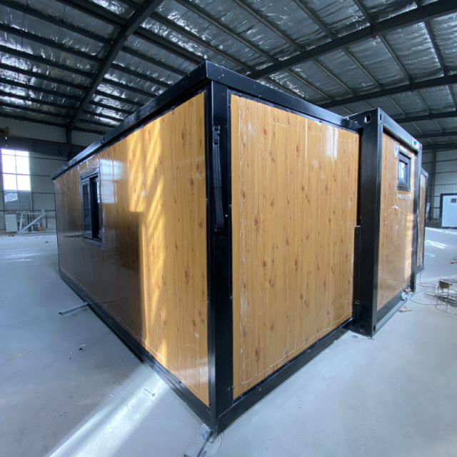 20ft 2 bedroom foldable house folding modular container homes