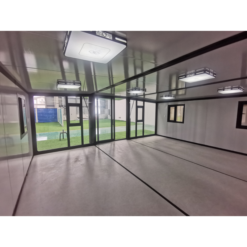 cheap portable glass small manufactured homes for sale