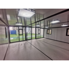 cheap portable glass small manufactured homes for sale