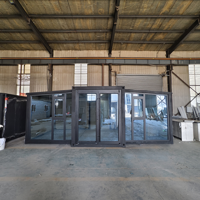 Prefabricated Glass Modular Foldable Tiny House for Sale – Exported to Australia