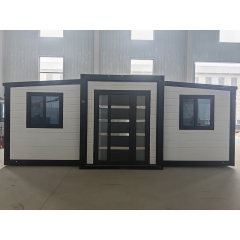 Luxury mobile expandable folding house plan fold out granny flat
